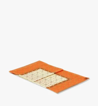 Diamond Monogram Scarf in Organic Silk