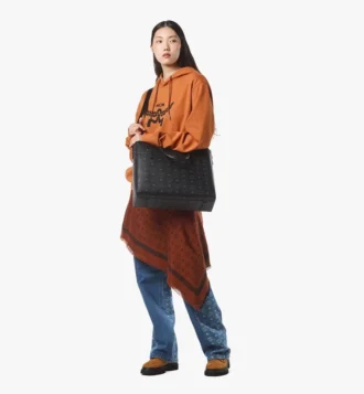 Diamond Tote in Visetos