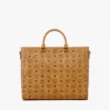 Diamond Tote in Visetos