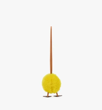Duck Charm in Lamb Fur and Visetos