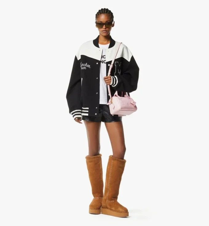 Ella Boston Bag in Maxi Monogram Leather Ella Boston Bag in Maxi Monogram Leather