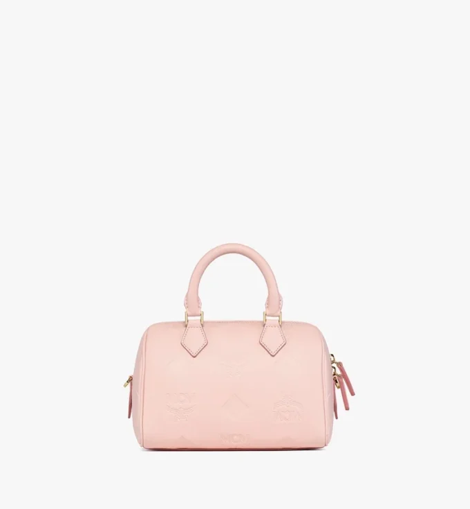 Ella Boston Bag in Maxi Monogram Leather Ella Boston Bag in Maxi Monogram Leather