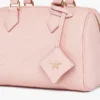 Ella Boston Bag in Maxi Monogram Leather Ella Boston Bag in Maxi Monogram Leather