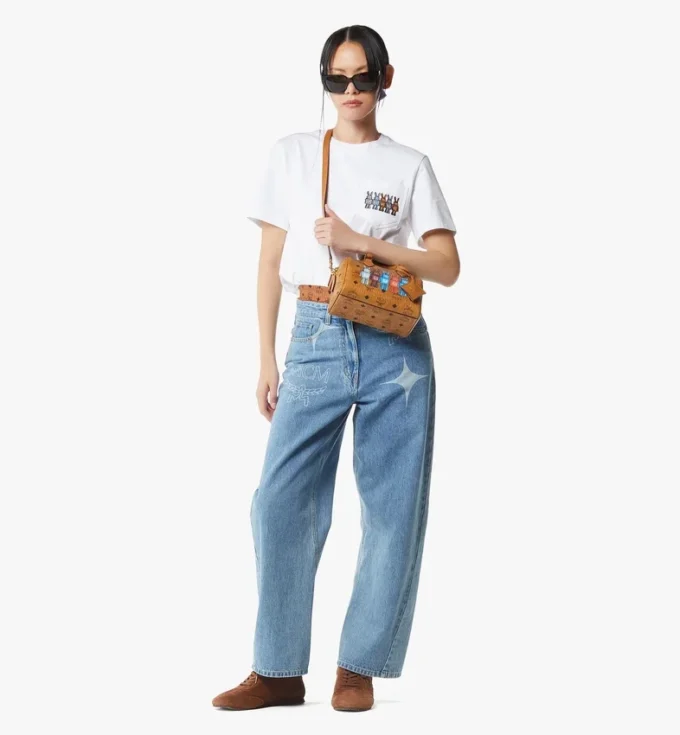 Ella Boston Bag in Rabot Visetos