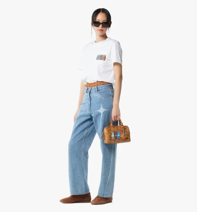 Ella Boston Bag in Rabot Visetos
