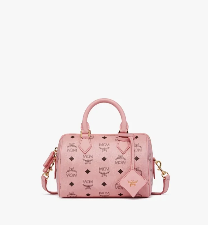 Ella Boston Bag in Visetos Ella Boston Bag in Visetos