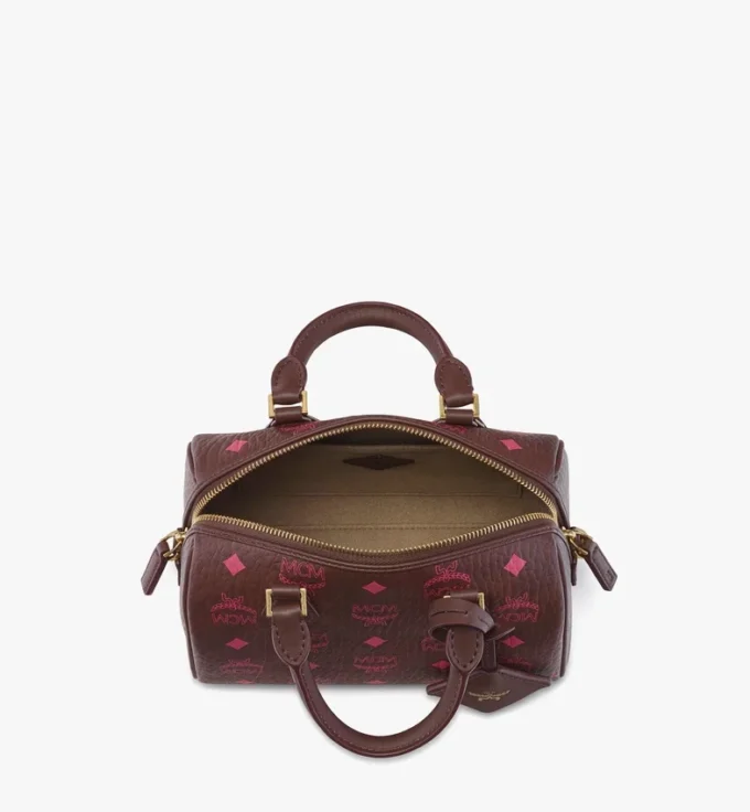 Ella Boston Bag in Visetos Ella Boston Bag in Visetos