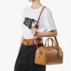 Ella Boston Bag in Visetos Ella Boston Bag in Visetos