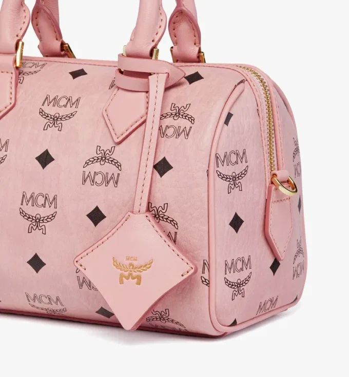 Ella Boston Bag in Visetos Ella Boston Bag in Visetos