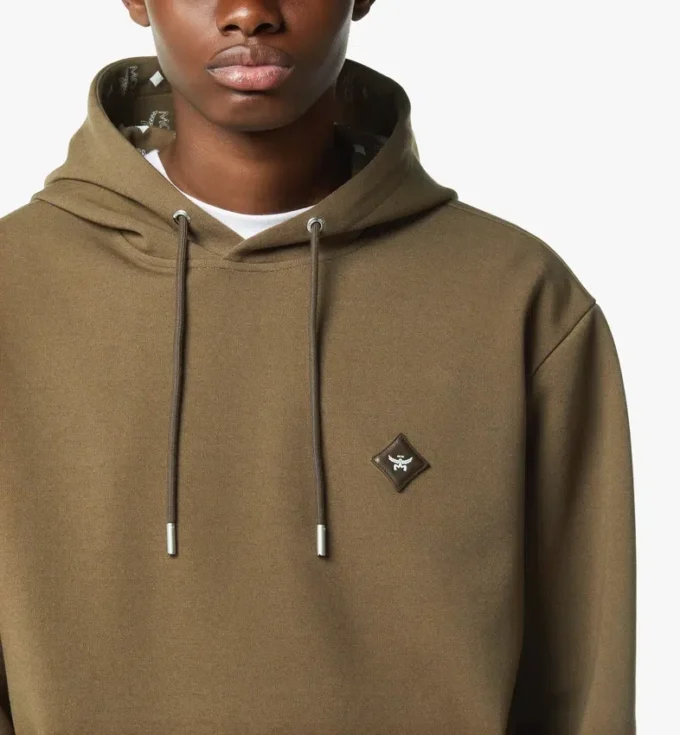 Essential Logo Patch Ponte Hoodie