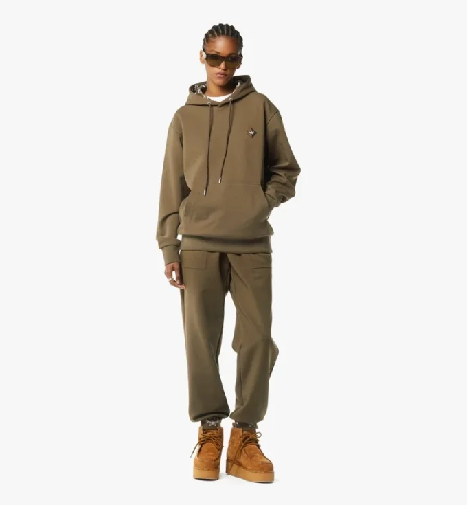Essential Logo Patch Ponte Hoodie