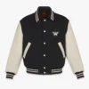 Essential Logo Patch Varsity Jacket
