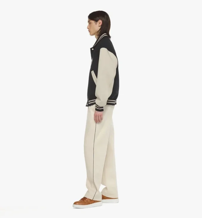 Essential Logo Patch Varsity Jacket