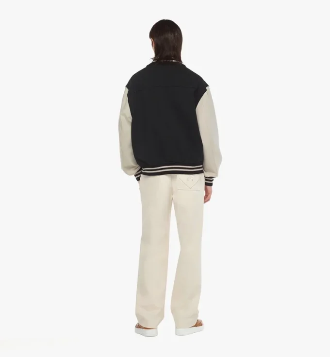 Essential Logo Patch Varsity Jacket