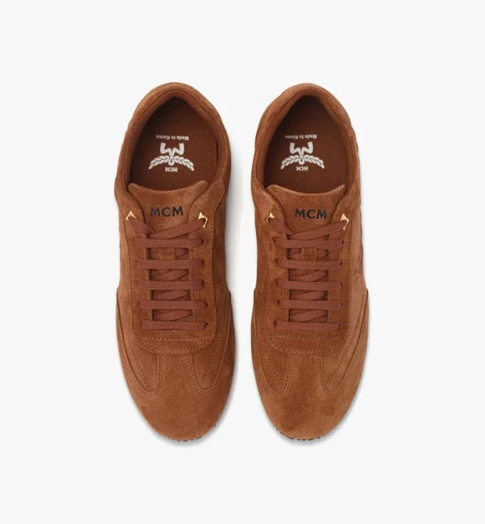 Federlite Sneakers in Laurel Suede Leather