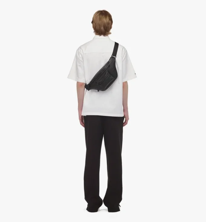 Fursten Belt Bag in Maxi Monogram Leather
