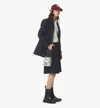 Himmel Bucket Bag in Sequin Monogram Leather
