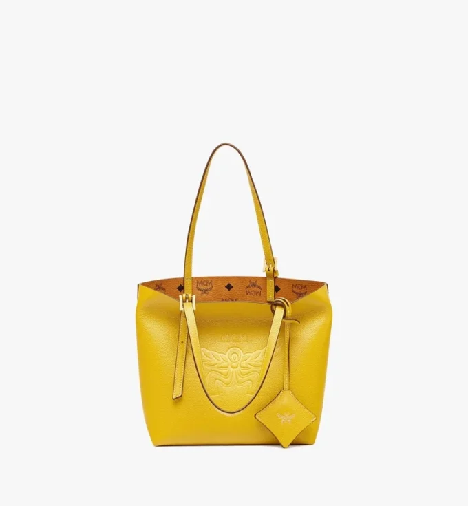 Himmel Shopper in Embossed Logo Leather Himmel Shopper in Embossed Logo Leather