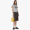 Himmel Shopper in Embossed Logo Leather Himmel Shopper in Embossed Logo Leather