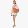 Himmel Shopper in Embossed Logo Leather Himmel Shopper in Embossed Logo Leather