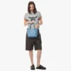 Himmel Shopper in Embossed Logo Leather Himmel Shopper in Embossed Logo Leather