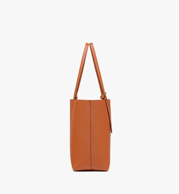Himmel Shopper in Embossed Logo Leather Himmel Shopper in Embossed Logo Leather