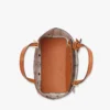 Himmel Shopper in Embossed Logo Leather Himmel Shopper in Embossed Logo Leather