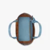 Himmel Shopper in Embossed Logo Leather Himmel Shopper in Embossed Logo Leather