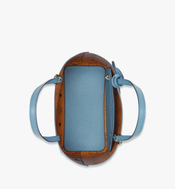 Himmel Shopper in Embossed Logo Leather Himmel Shopper in Embossed Logo Leather