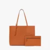 Himmel Shopper in Embossed Logo Leather Himmel Shopper in Embossed Logo Leather