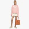 Himmel Shopper in Embossed Logo Leather Himmel Shopper in Embossed Logo Leather