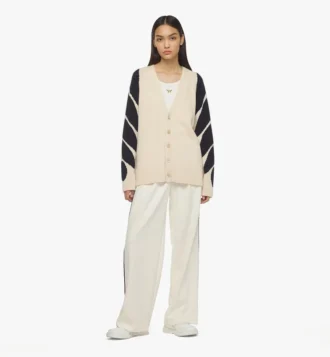 Intarsia Laurel Cardigan