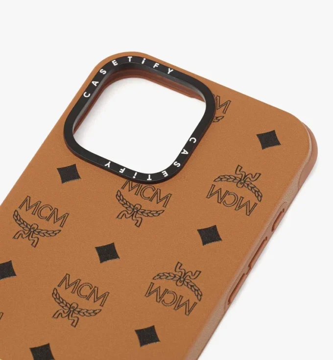 Iphone 16 Pro Max Mcm X Casetify Brass Plate Bioveg Iphone Case