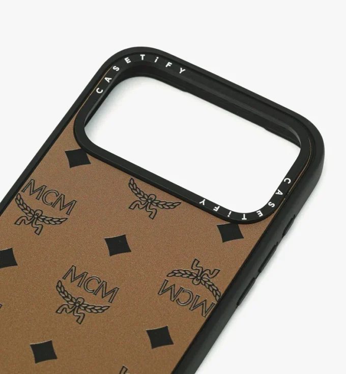 Iphone 17 Pro Max Mcm X Casetify Monogram Impact Iphone Case