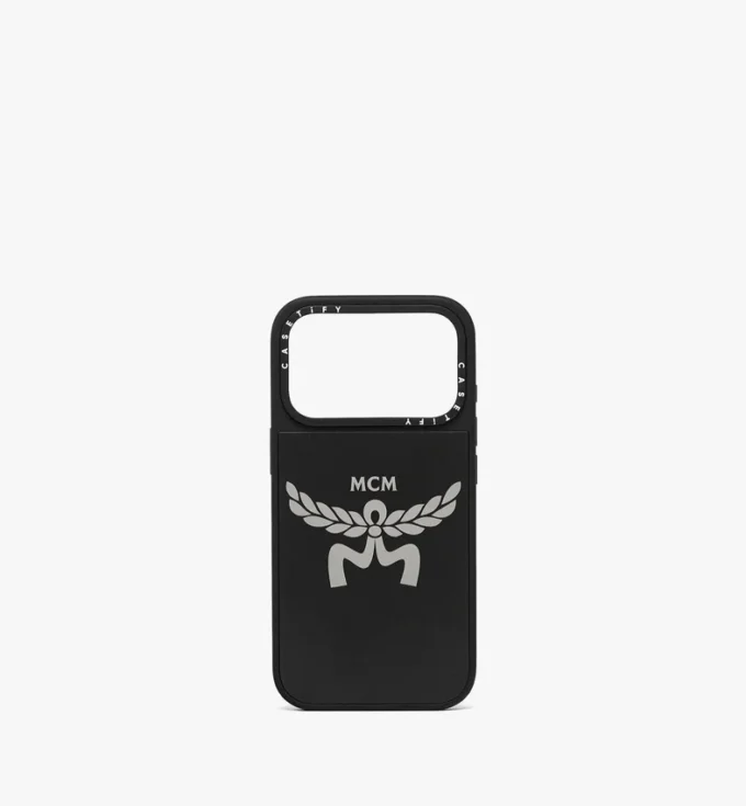 Iphone 17 Pro Mcm X Casetify Logo Impact Iphone Case Iphone 17 Pro Mcm X Casetify Logo Impact Iphone Case