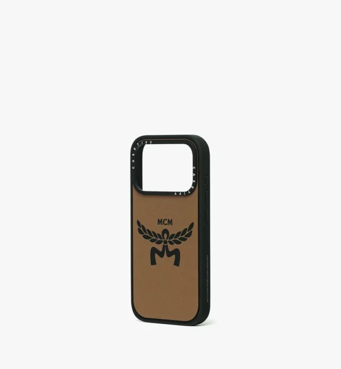 Iphone 17 Pro Mcm X Casetify Logo Impact Iphone Case Iphone 17 Pro Mcm X Casetify Logo Impact Iphone Case