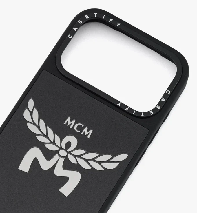Iphone 17 Pro Mcm X Casetify Logo Impact Iphone Case Iphone 17 Pro Mcm X Casetify Logo Impact Iphone Case