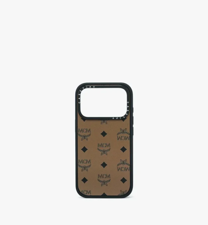 Iphone 17 Pro Mcm X Casetify Monogram Impact Iphone Case Iphone 17 Pro Mcm X Casetify Monogram Impact Iphone Case