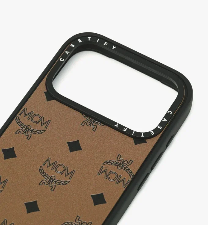 Iphone 17 Pro Mcm X Casetify Monogram Impact Iphone Case Iphone 17 Pro Mcm X Casetify Monogram Impact Iphone Case