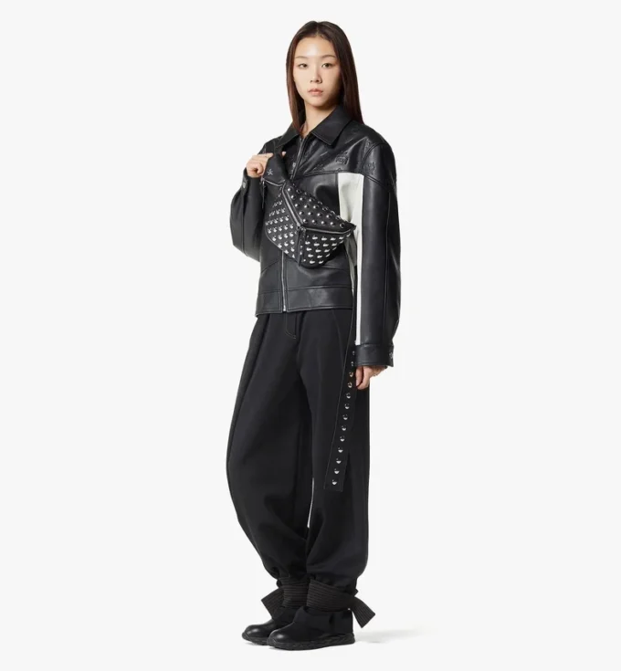 Diamant 3D Belt Bag in Galactic Gala Lambskin
