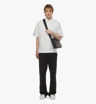 Klassik Messenger in Maxi Monogram Leather