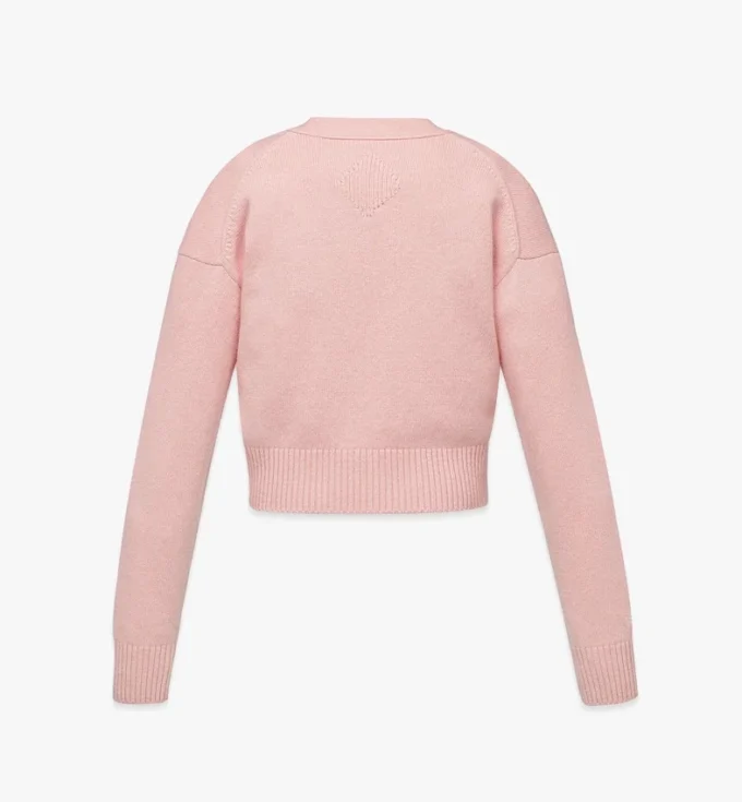 Laurel Cropped Cardigan in Wool and Recycled Cashmere