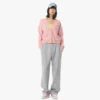 Laurel Cropped Cardigan in Wool and Recycled Cashmere