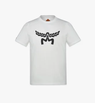 Laurel Logo Print T-Shirt in Organic Cotton