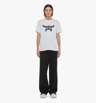 Laurel Logo Print T-Shirt in Organic Cotton