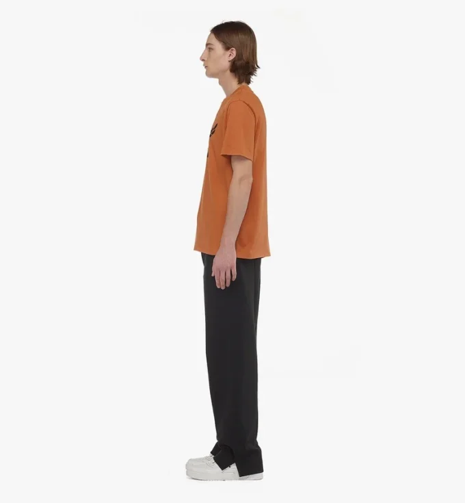 Laurel Logo Print T-Shirt in Organic Cotton