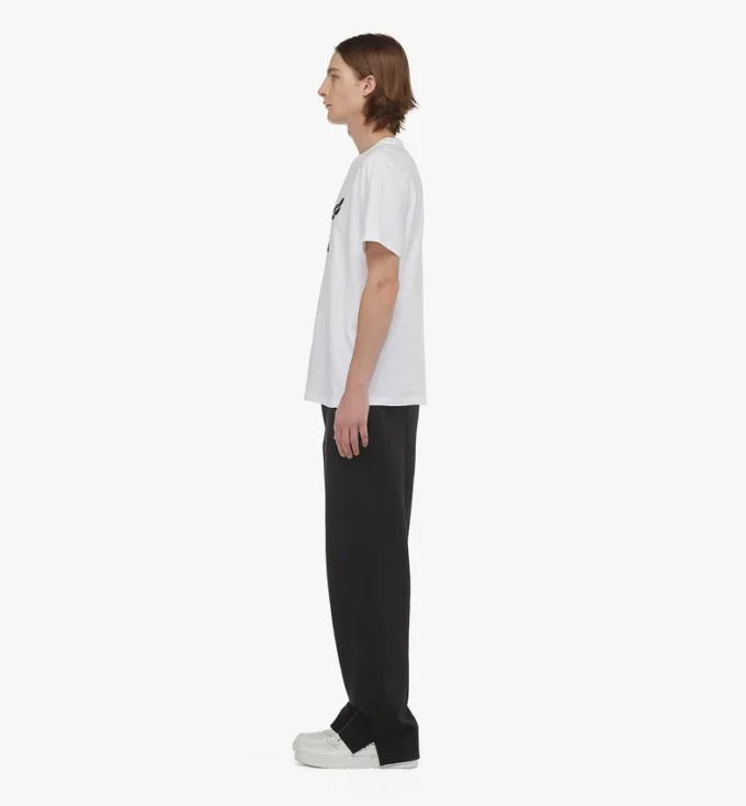 Laurel Logo Print T-Shirt in Organic Cotton