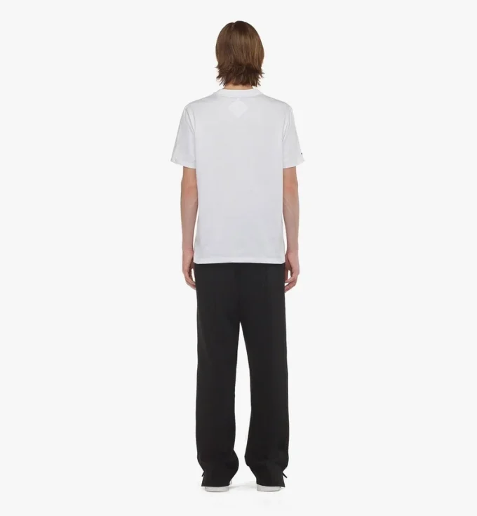 Laurel Logo Print T-Shirt in Organic Cotton