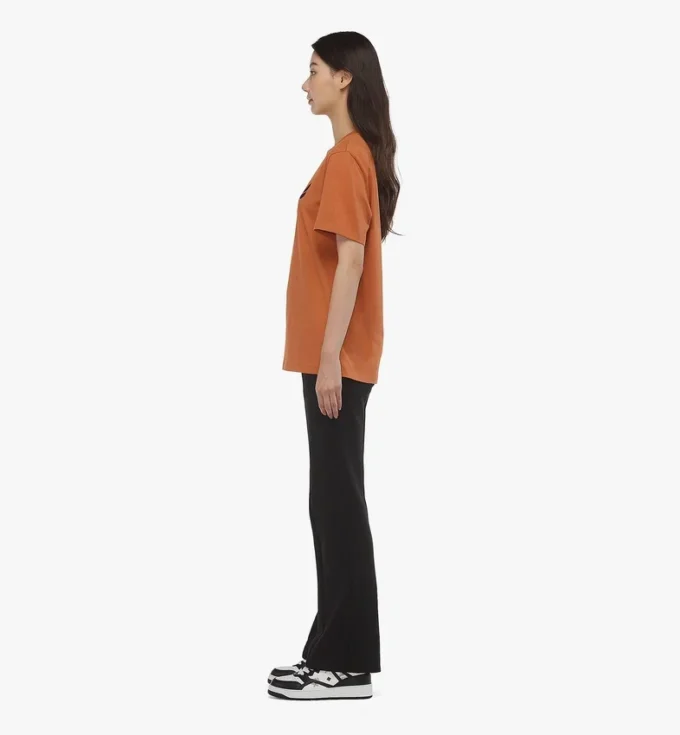 Laurel Logo Print T-Shirt in Organic Cotton