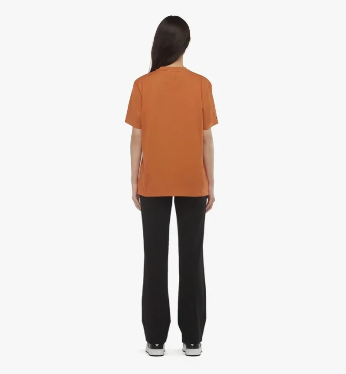 Laurel Logo Print T-Shirt in Organic Cotton
